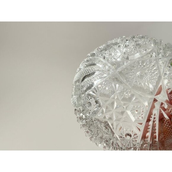 Early American Pressed Glass (EAPG) Vintage Sawtooth Edge Catchall Classic Bowl - Picture 5 of 10